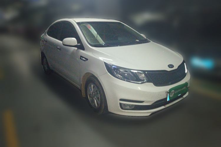 Used Kia K2 2015 Sedan 1.4L Automatic GLS Front Right 45 Deg