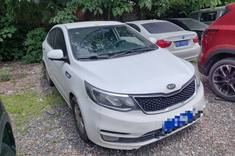 Used Kia K2 2015 Sedan 1.4L Automatic GLS Front Right 45 Deg