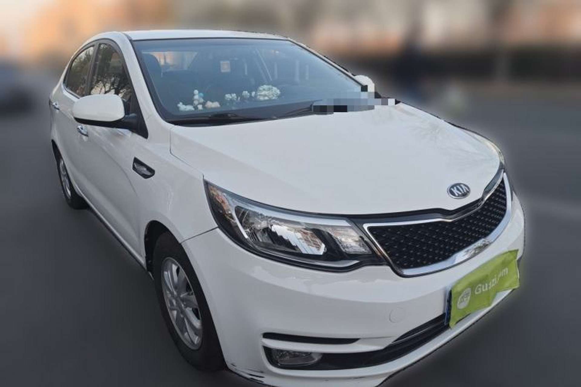 Used Kia K2 2015 Sedan 1.4L Automatic GLS Front Right 45 Deg