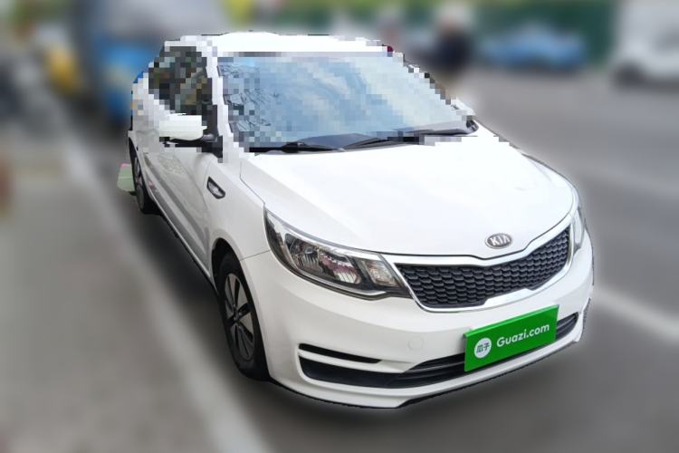 Used Kia K2 2015 Sedan 1.4L Automatic GLS Front Right 45 Deg