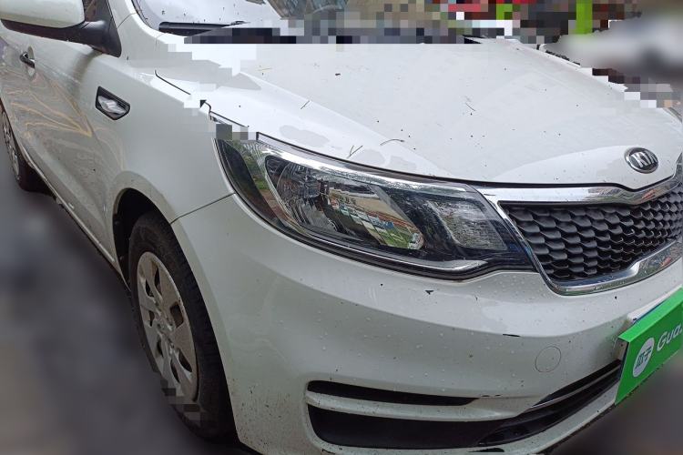 Used Kia K2 2015 Sedan 1.4L Automatic GLS Front Right 45 Deg