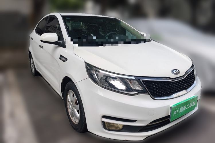 Used Kia K2 2015 Sedan 1.4L Automatic GLS Front Right 45 Deg