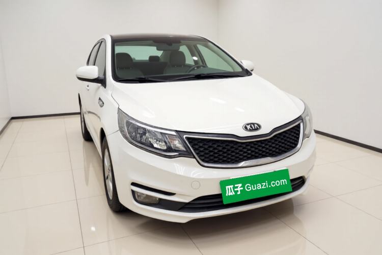 Used Kia K2 2015 Sedan 1.4L Automatic GLS Front Right 45 Deg