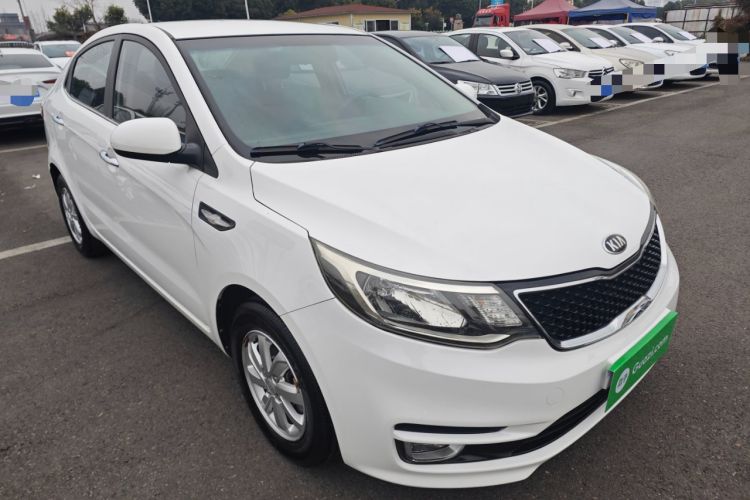 Used Kia K2 2015 Sedan 1.4L Automatic GLS Front Right 45 Deg