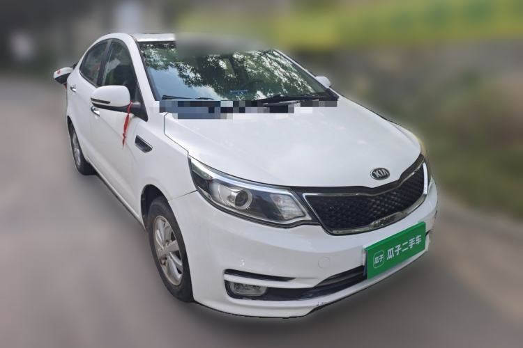 Used Kia K2 2015 Sedan 1.4L MT TOP Front Right 45 Deg
