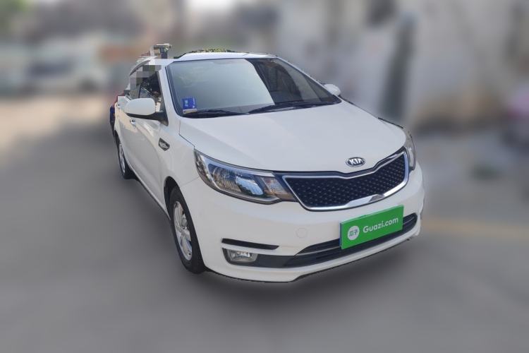 Used Kia K2 2015 Sedan 1.4L Automatic GLS Front Right 45 Deg