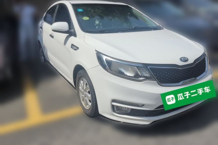 Used Kia K2 2015 Sedan 1.4L Automatic GLS Front Right 45 Deg