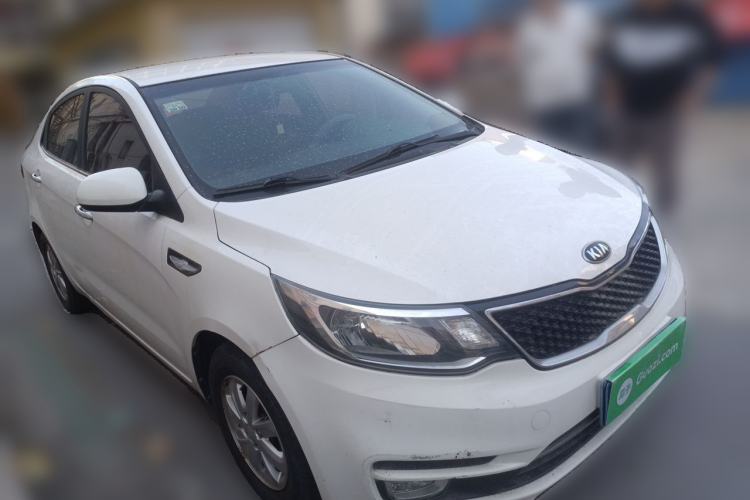 Used Kia K2 2015 Sedan 1.4L Automatic GLS Front Right 45 Deg