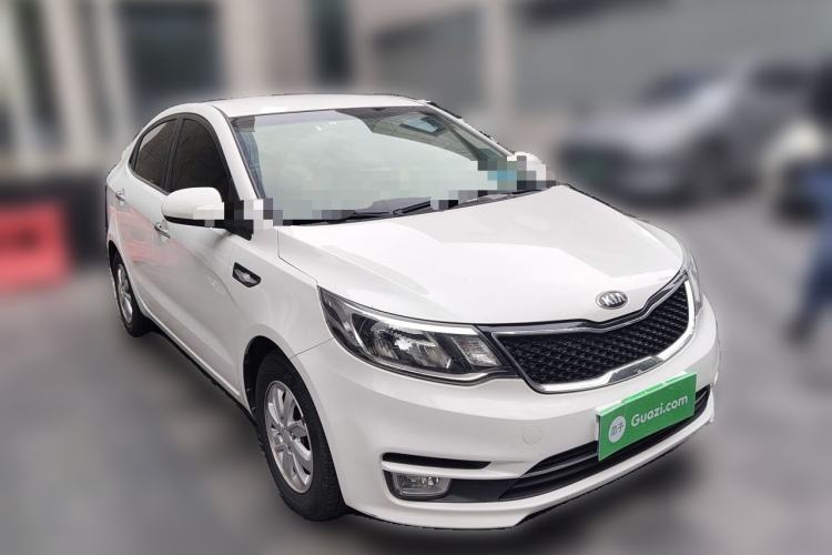 Used Kia K2 2015 Sedan 1.4L MT GLS Front Right 45 Deg