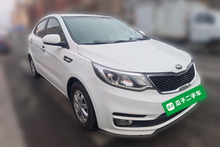 Used Kia K2 2015 Sedan 1.4L Automatic GLS Front Right 45 Deg