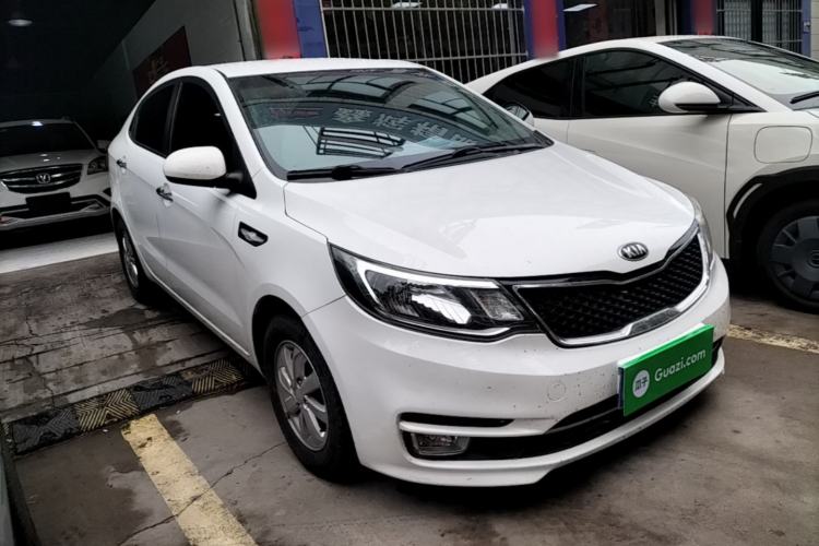 Used Kia K2 2015 Sedan 1.4L Automatic GLS Front Right 45 Deg