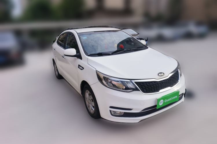 Used Kia K2 2015 Sedan 1.4L Automatic GLS Front Right 45 Deg