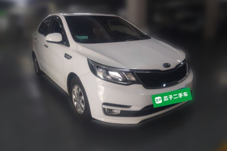 Used Kia K2 2015 Sedan 1.4L Automatic GLS Front Right 45 Deg