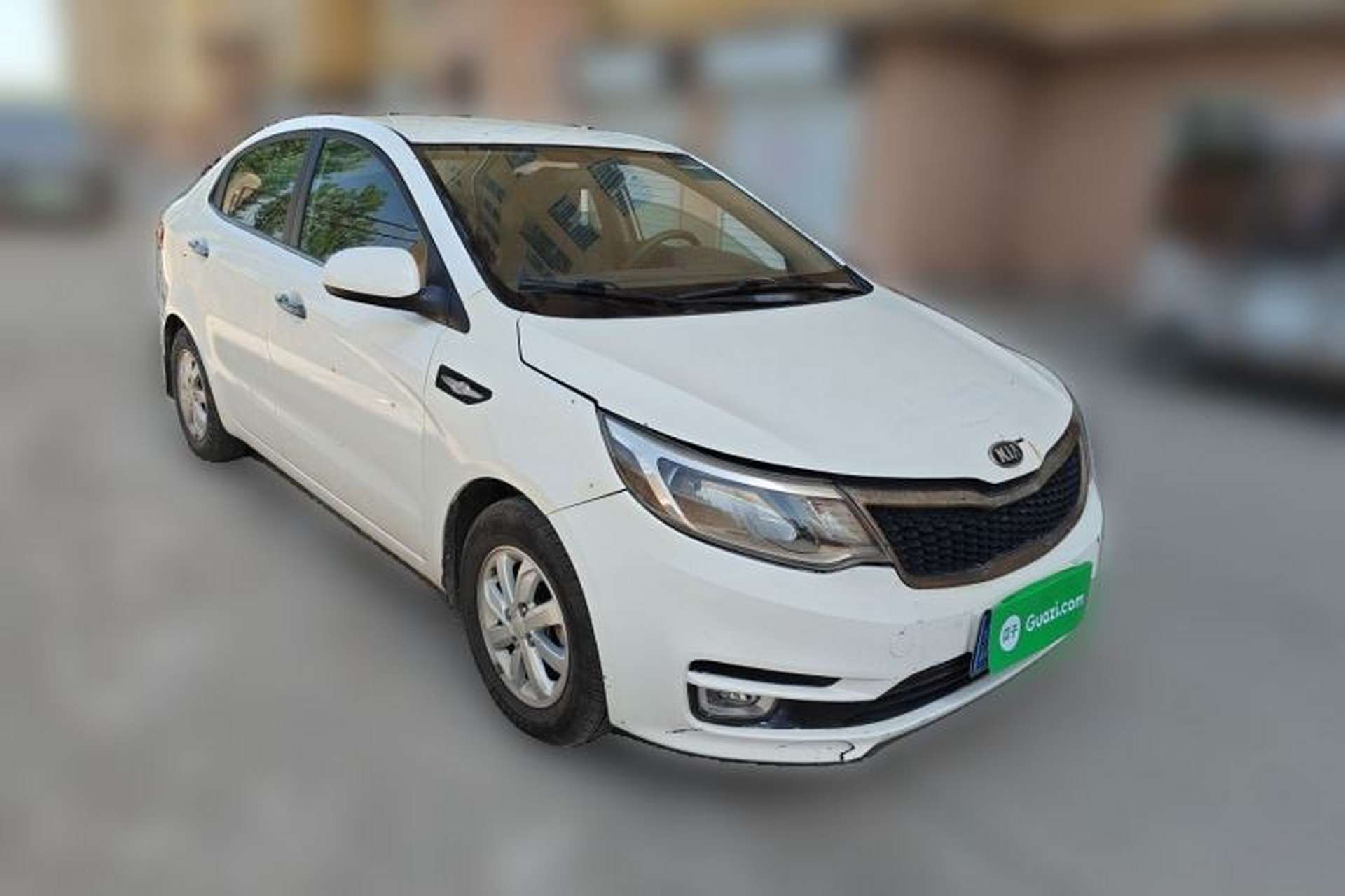 Used Kia K2 2015 Sedan 1.4L MT GLS Front Right 45 Deg