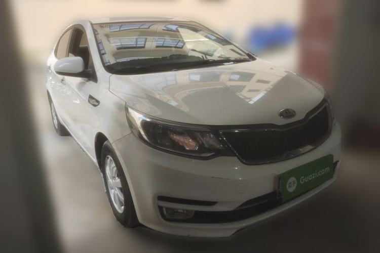Used Kia K2 2015 Sedan 1.4L Automatic GLS Front Right 45 Deg