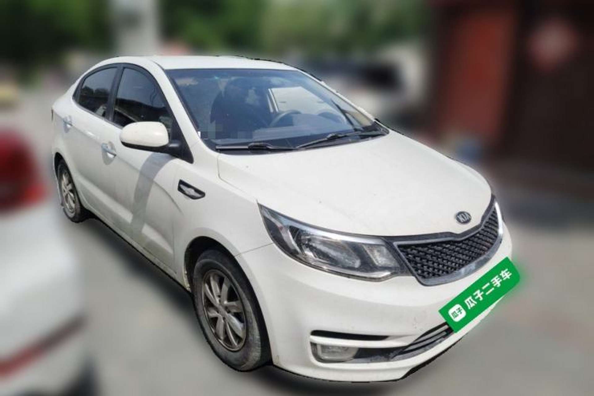 Used Kia K2 2015 Sedan 1.4L Automatic GLS Front Right 45 Deg