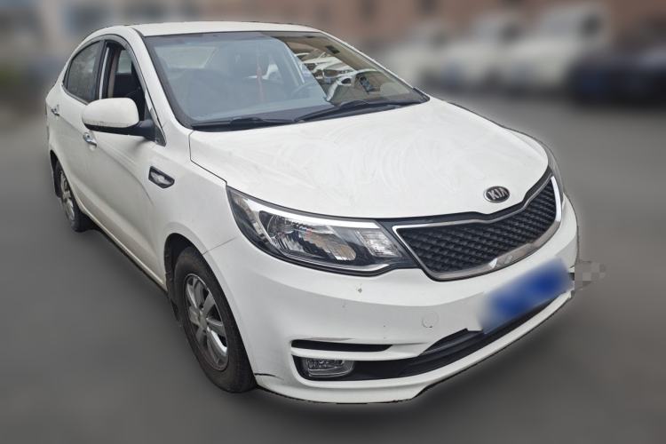 Used Kia K2 2015 Sedan 1.4L Manual Transmission GL Front Right 45 Deg