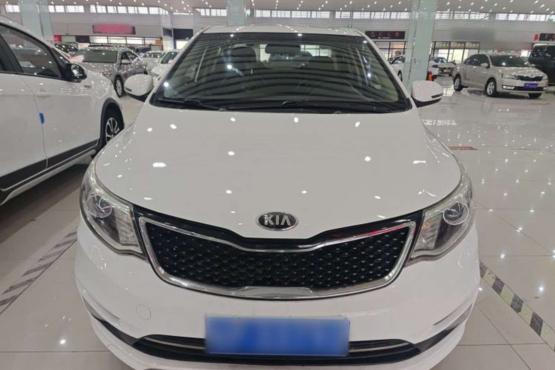 Used Kia K2 2015 Sedan 1.6L Automatic Transmission Premium Front