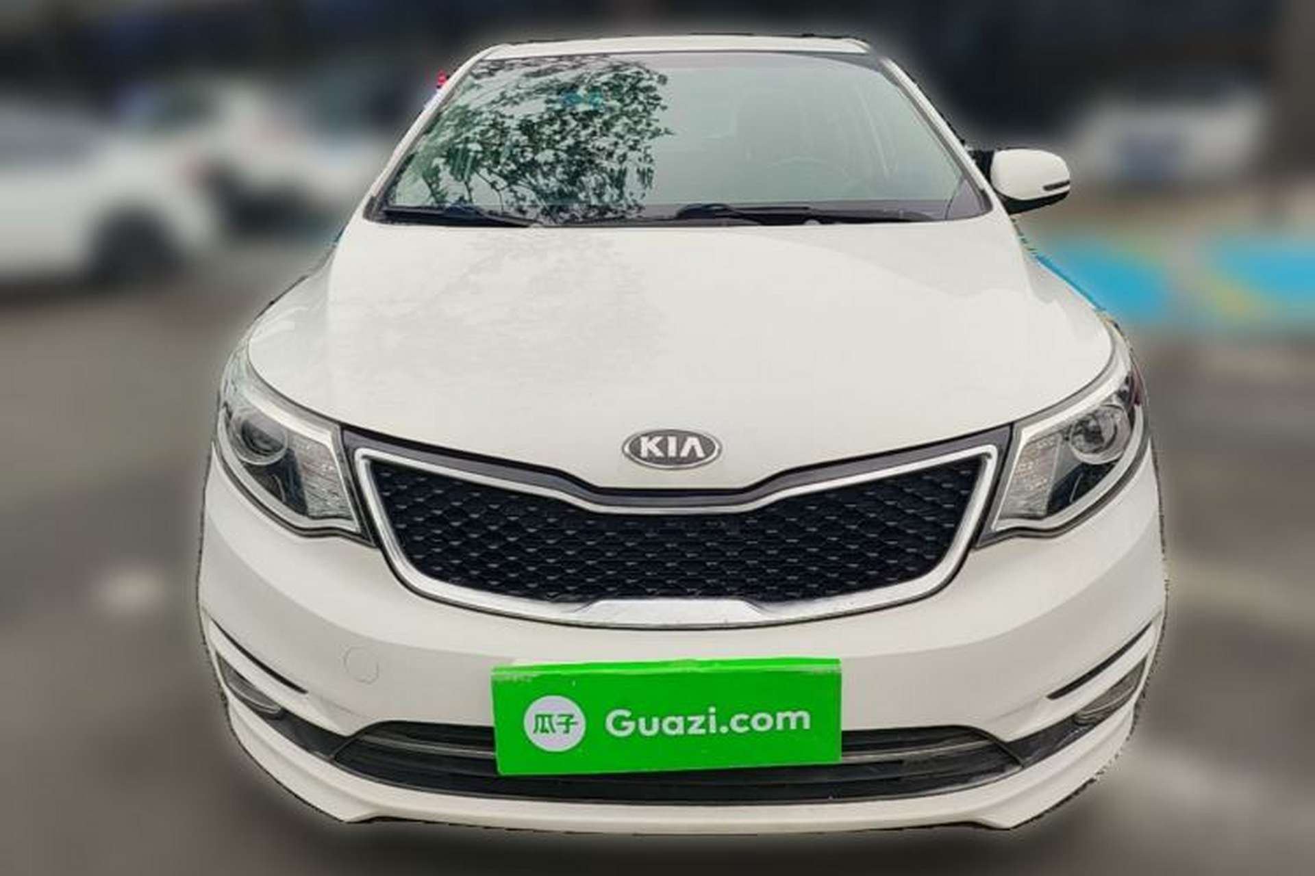 Used Kia K2 2015 Sedan 1.6L Automatic Transmission Premium Front