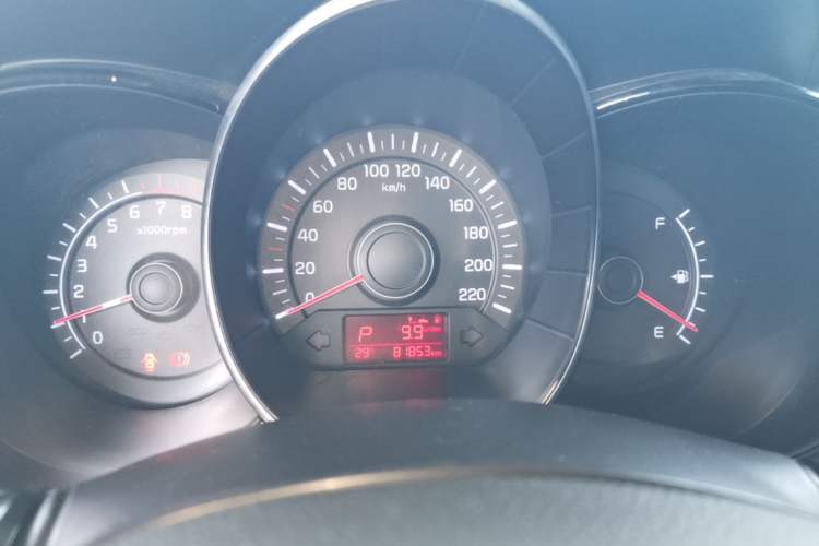 Used Kia K2 2015 Sedan 1.4L Automatic GLS Instrument Cluster