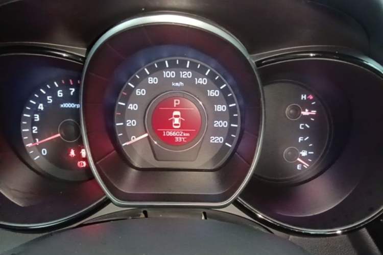 Used Kia K2 2015 Sedan 1.6L Automatic Transmission Premium Instrument Cluster