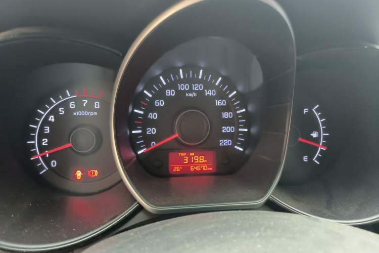 Used Kia K2 2015 Sedan 1.4L MT GLS Instrument Cluster