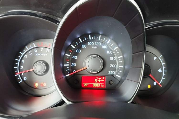 Used Kia K2 2015 Sedan 1.4L MT GLS Instrument Cluster