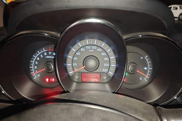 Used Kia K2 2015 Sedan 1.4L Manual Transmission GL Instrument Cluster