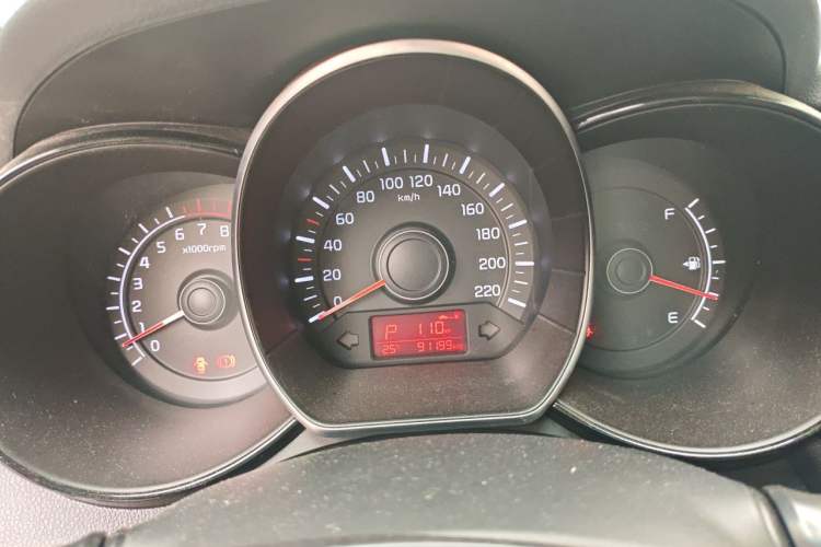 Used Kia K2 2015 Sedan 1.4L Automatic GLS Instrument Cluster