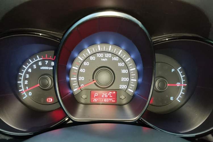 Used Kia K2 2015 Sedan 1.4L Automatic GLS Instrument Cluster