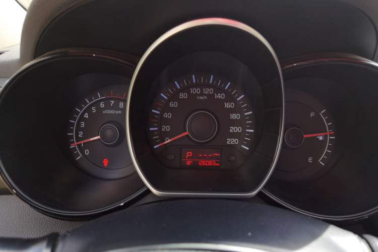 Used Kia K2 2015 Sedan 1.4L Automatic GLS Instrument Cluster