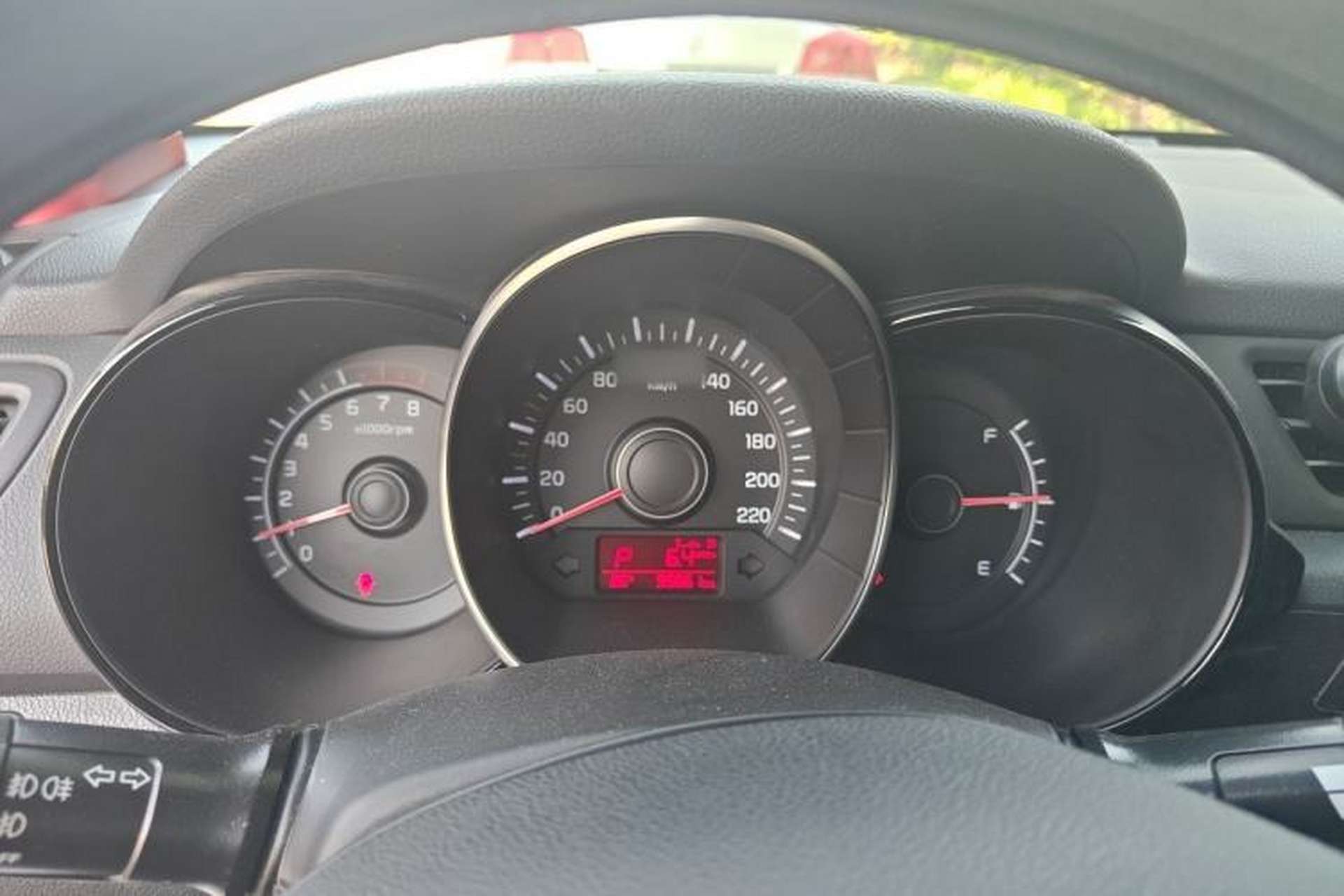 Used Kia K2 2015 Sedan 1.4L Automatic GLS Instrument Cluster