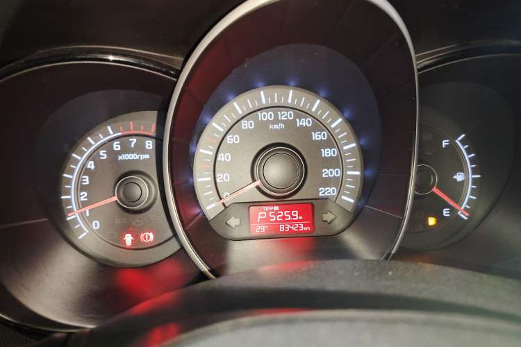 Used Kia K2 2015 Sedan 1.4L Automatic GLS Instrument Cluster