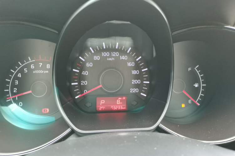 Used Kia K2 2015 Sedan 1.4L Automatic GLS Instrument Cluster