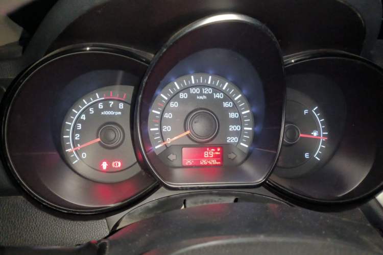 Used Kia K2 2015 Sedan 1.4L MT GLS Instrument Cluster