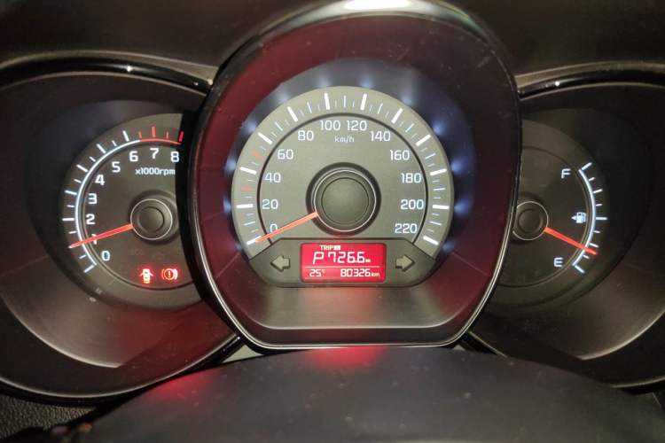 Used Kia K2 2015 Sedan 1.4L Automatic GLS Instrument Cluster