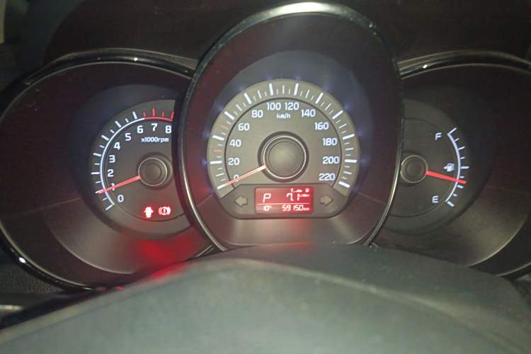 Used Kia K2 2015 Sedan 1.4L Automatic GLS Instrument Cluster