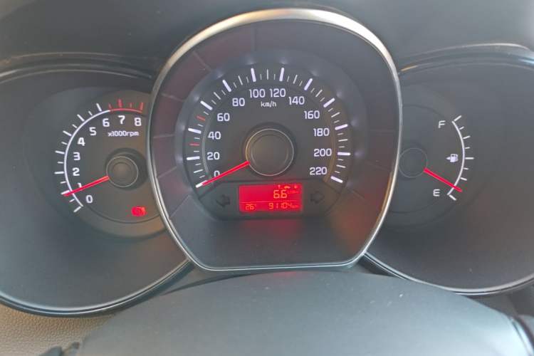 Used Kia K2 2015 Sedan 1.4L MT GLS Instrument Cluster