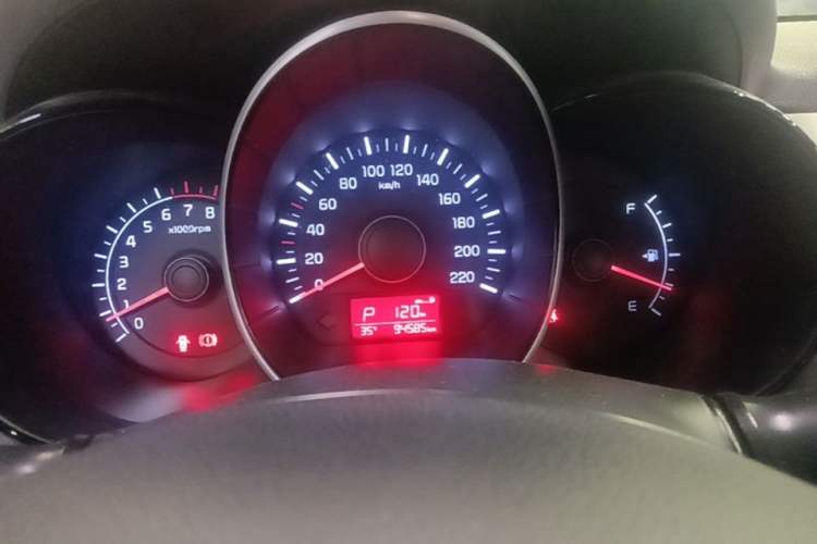 Used Kia K2 2015 Sedan 1.4L Automatic GLS Instrument Cluster