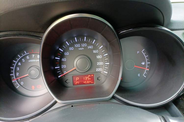 Used Kia K2 2015 Sedan 1.4L Automatic GLS Instrument Cluster