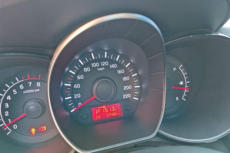 Used Kia K2 2015 Sedan 1.4L Automatic GLS Instrument Cluster