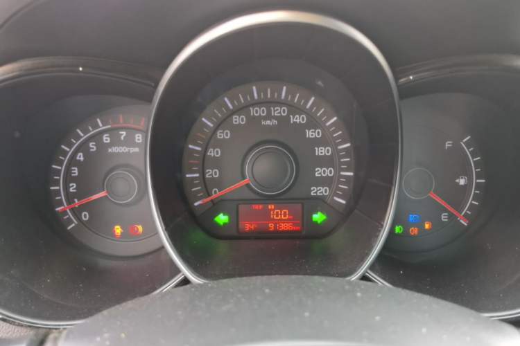 Used Kia K2 2015 Sedan 1.4L MT GLS Instrument Cluster