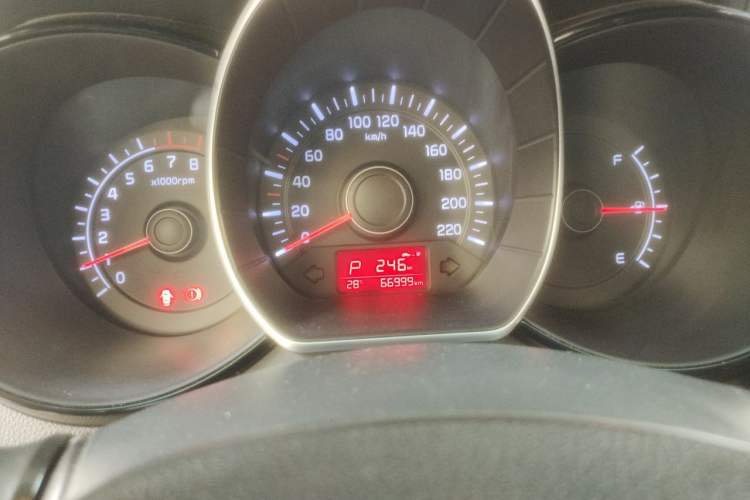 Used Kia K2 2015 Sedan 1.4L Automatic GLS Instrument Cluster