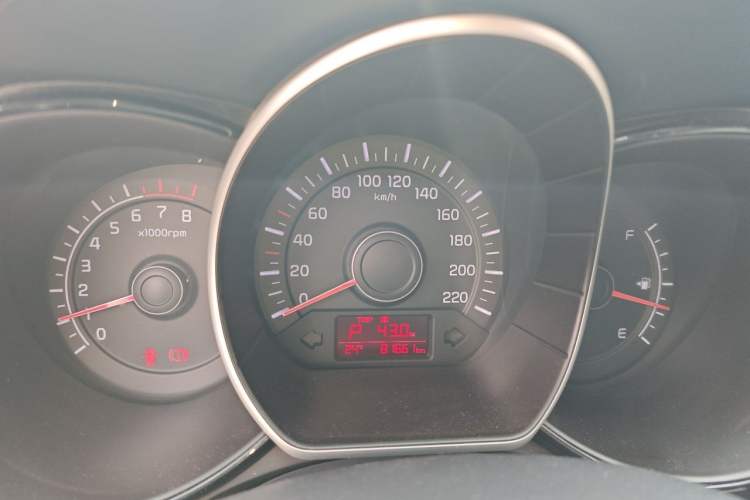 Used Kia K2 2015 Sedan 1.4L Automatic GLS Instrument Cluster