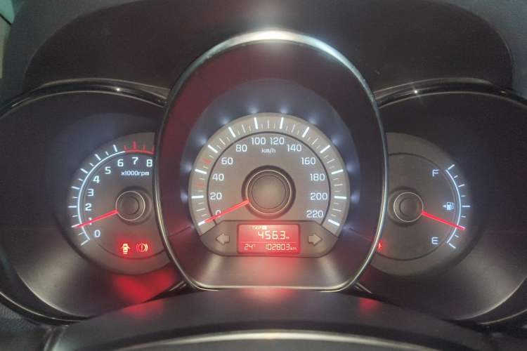 Used Kia K2 2015 Sedan 1.4L MT GLS Instrument Cluster