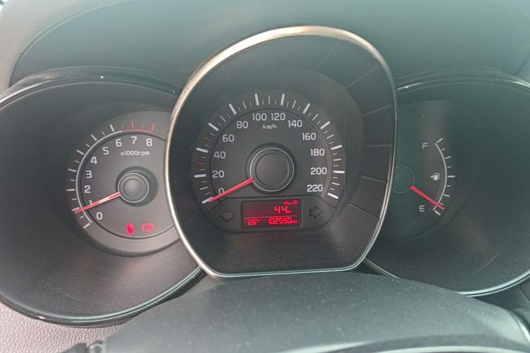 Used Kia K2 2015 Sedan 1.4L MT GLS Instrument Cluster