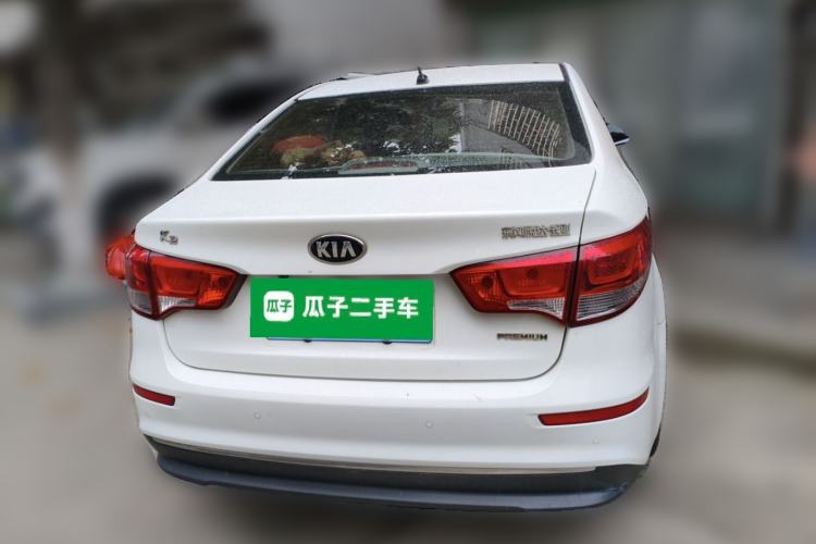 Used Kia K2 2015 Sedan 1.6L Automatic Transmission Premium Rear