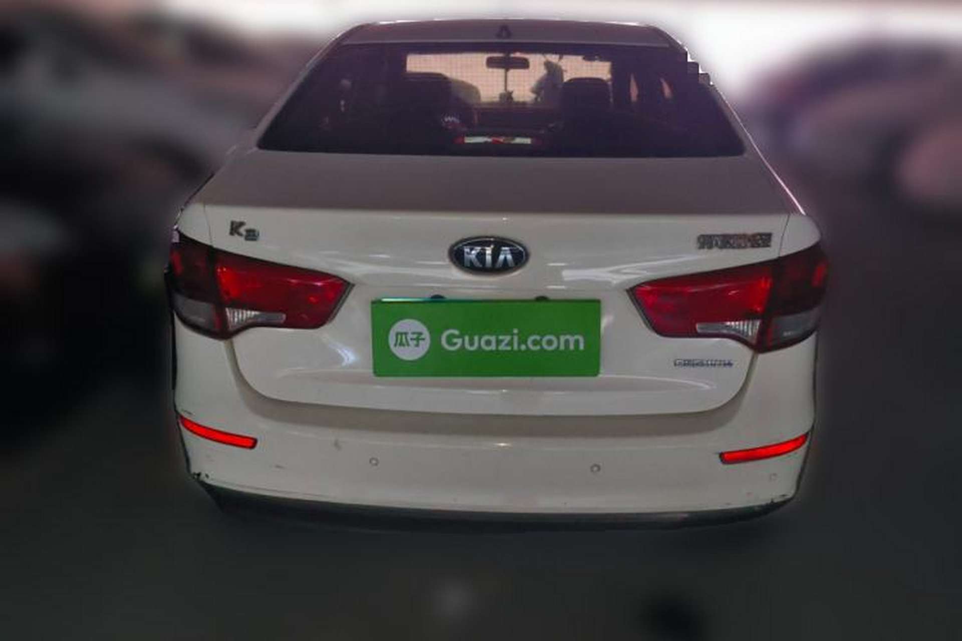 Used Kia K2 2015 Sedan 1.6L Automatic Transmission Premium Rear