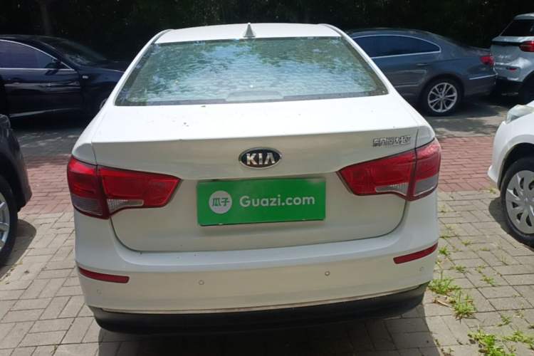 Used Kia K2 2015 Sedan 1.4L Automatic GLS Rear