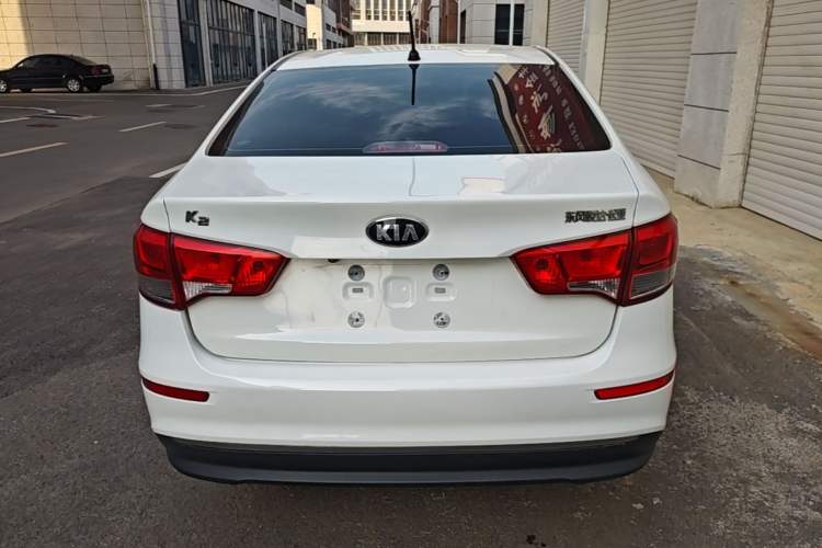 Used Kia K2 2015 Sedan 1.4L Automatic GLS Rear